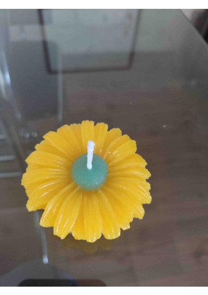 Hediyelik Papatya Mum