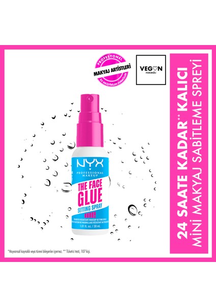 Face Glue Setting Spray Mini Makyaj Sabitleme Spreyi