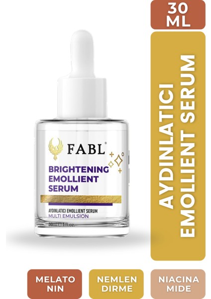 Aydınlatıcı Emollient Serum