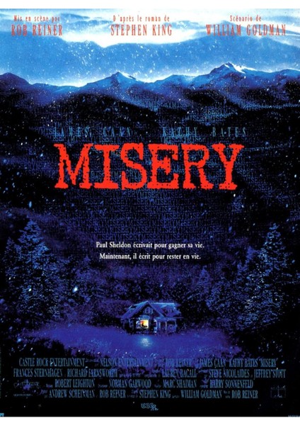 Misery (1990) ( Folyo ) - Afiş - POSTER-4620 ( 50 cm x 70 cm )