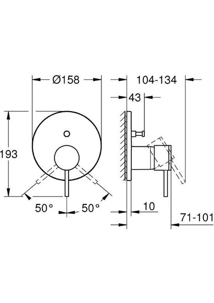 Atrio New Ankastre Banyo Bataryası - 24355DC0 fırsatları