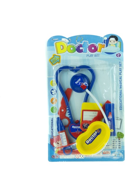 Oyuncak Doktor Seti Mavi 7 Parça