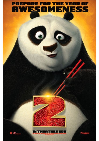 Kung Fu Panda 2 (2011) 3 ( Folyo ) - Afiş - POSTER-4229 ( 50 cm x 70 cm )