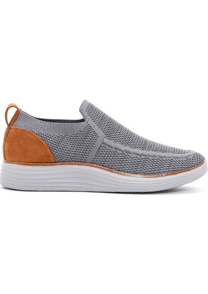 Zero Erkek Gri Kalın Tabanlı Sneaker 25SFD69026F