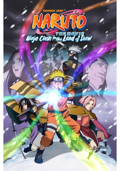 Naruto Ninja Clash In The Land Of Snow (2004) ( Folyo ) - Afiş - POSTER-4795 ( 50 cm x 70 cm )