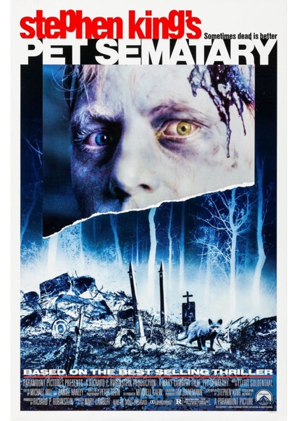 Pet Sematary (1989) ( Folyo ) - Afiş - POSTER-5013 ( 50 cm x 70 cm )