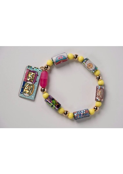 Sticki Rols Bant Kapsülü 320 Stickerlı Bileklik Çıkartmalı Etiket fiyatları