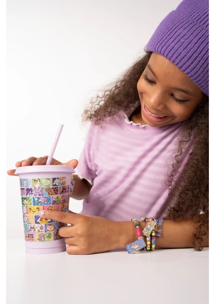 Sticki Rols Bant Kapsülü 320 Stickerlı Bileklik Çıkartmalı Etiket fırsatları