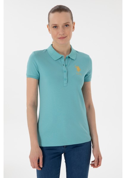 Kadın Mint Tişört Basic 50280071-VR090