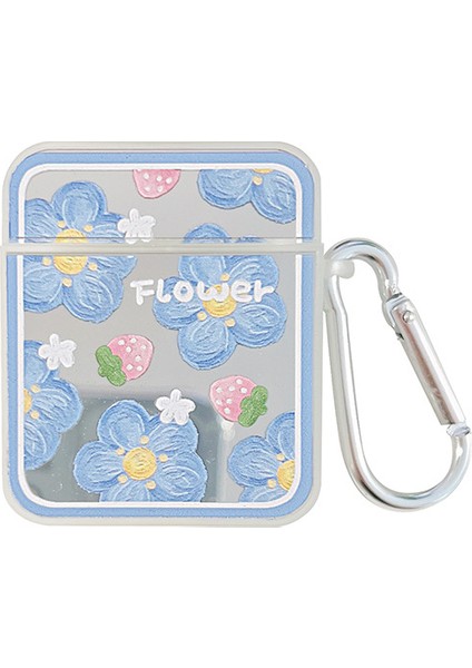 Ins Ayna Çiçek Uygulanabilir Elma Airpods 3 Bluetooth Kulaklık Kılıfı (Yurt Dışından)
