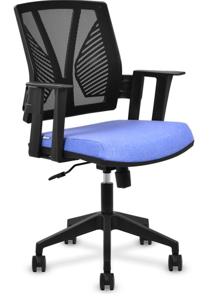 Relax Mavi Ofis Çalışma Koltuğu