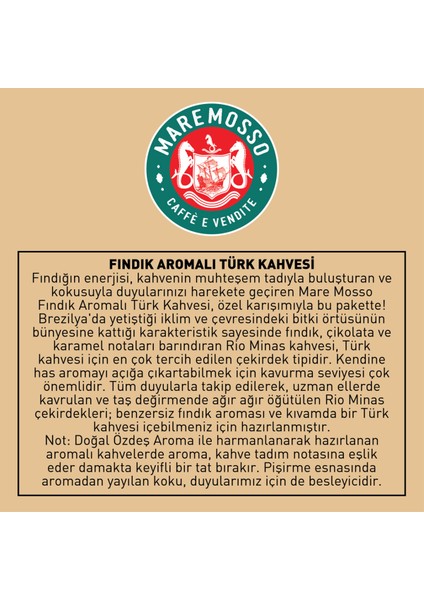 Fındık Aromalı Öğütülmüş Türk Kahvesi 1 kg fırsatları