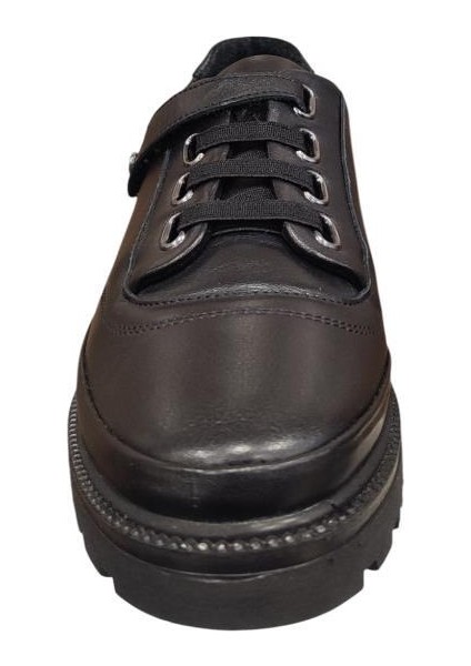 9923 Ortopedik Hafif Dolgu Cırtlı Deri Kadın Ayakkabı fırsatları