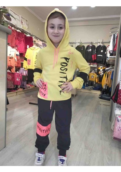 Kız Çocuk Iki Iplik Eşofman Takımı