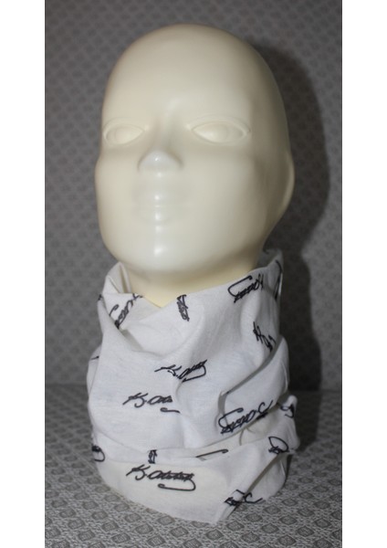 Atatürk Imza Desenli Boyunluk Baf Bandana modelleri