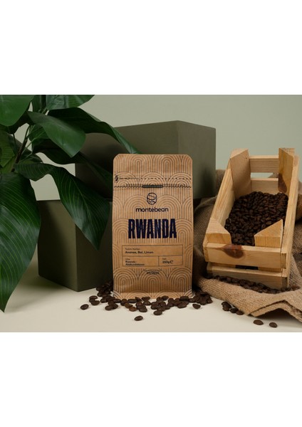 Rwanda Abakundakawa Çekirdek Kahve