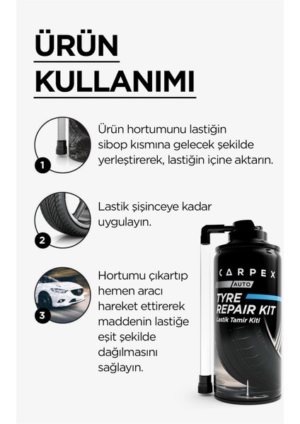 Lastik Tamir Spreyi – 300 ml