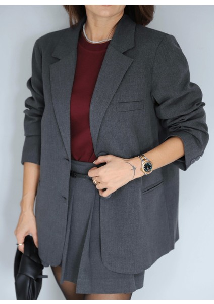Gri Astarlı Blazer Ceket fiyatları