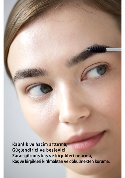 Şeffaf Kaş ve Kirpik Jel Maskara B5 Vitaminli Sabitleyici, Şekillendirici ve Besleyici 10ml indirimleri