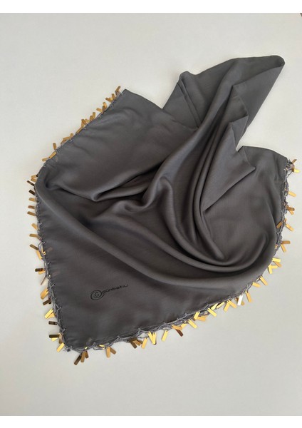 El Emeği Pul Oyası Yazma Tülbent Yemeni El Işi 100X100 cm modelleri