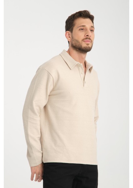 %100 Pamuk Uzun Kollu Erkek Sweatshirt - Konforlu ve Şık modelleri