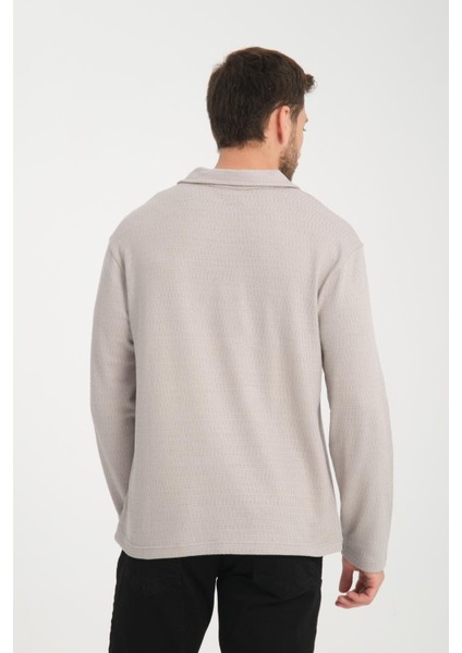 %100 Pamuk Uzun Kollu Erkek Sweatshirt - Konforlu ve Şık indirimleri
