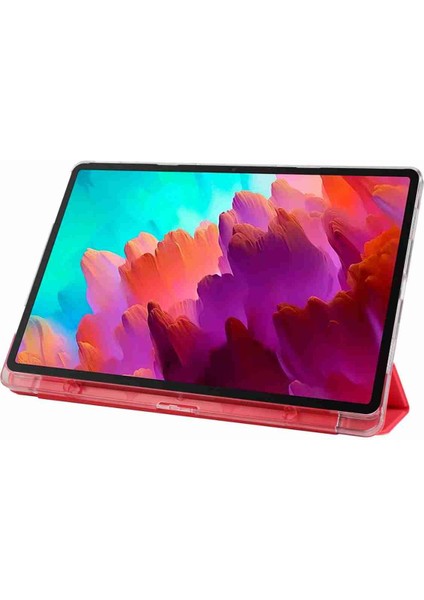 Lenovo Tab P12 12.7 Inç Uyumlu Smart Cover Akıllı Tablet Kılıfı modelleri