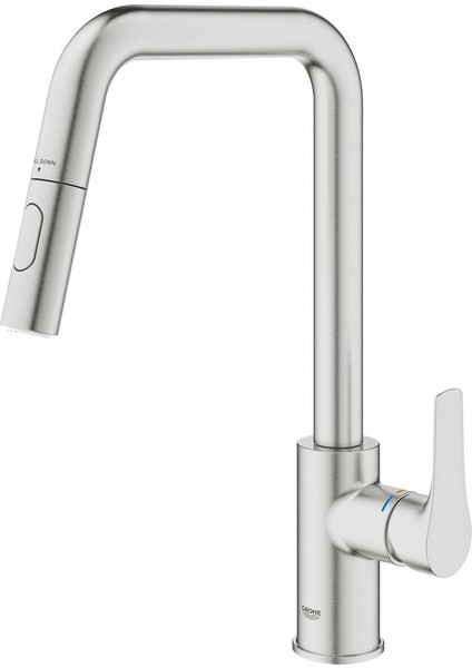 Eurosmart Eviye Bataryası 2 Akışlı Supersteel - 30619DC0
