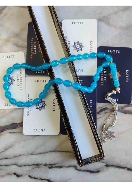 Toz Kehribar Kedigözü Tesbih