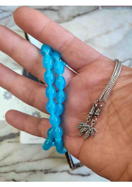 Toz Kehribar Kedigözü Tesbih modelleri