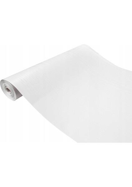 177-8166 Kendinden Yapışkanlı Mat Beyaz Ahşap Desen Folyo ( 67 cm x 1 mt )