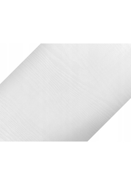 177-8166 Kendinden Yapışkanlı Mat Beyaz Ahşap Desen Folyo ( 67 cm x 1 mt )
