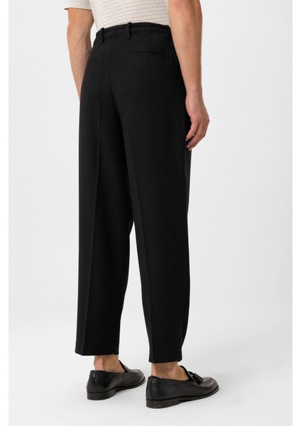 Siyah Jogger Relaxed Fit Erkek Pantolon indirimleri