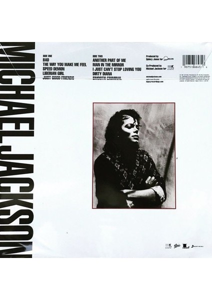 Michael Jackson Bad (Limited Edition - Picture Disc) Lp modelleri