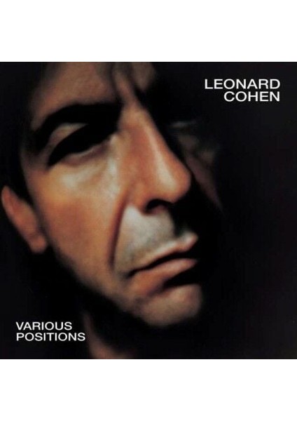 Leonard Cohen Various Positions Lp Plak