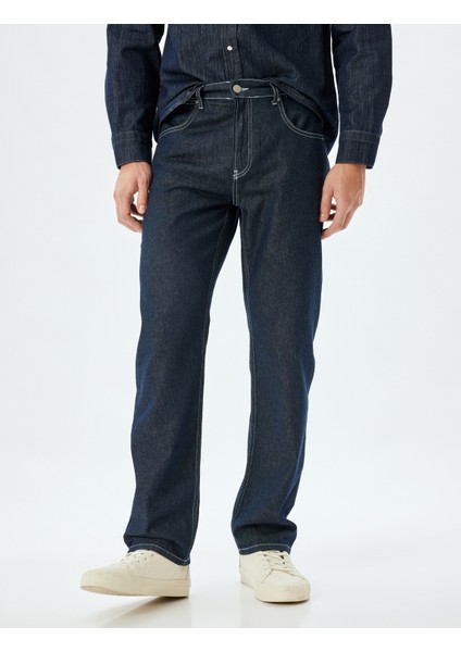 Straight Fit Kot Pantolon - Mark Jean fırsatları