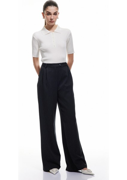 Kısa Kollu Düğmeli Polo Yaka Triko Kazak fiyatları