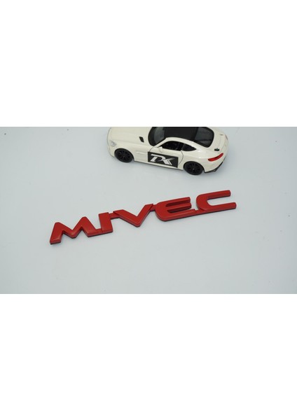 Lancer Mıvec Kırmızı Bagaj Yazı Logo Mitsubishi Ile Uyumlu modelleri