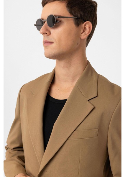 Camel Relax Fit Erkek Blazer Ceket fırsatları