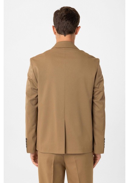 Camel Relax Fit Erkek Blazer Ceket indirimleri