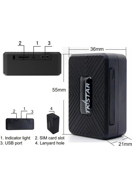 Mini Gps TK913 Araç Motor Kişisel Çocuk Takip Canlı Izle