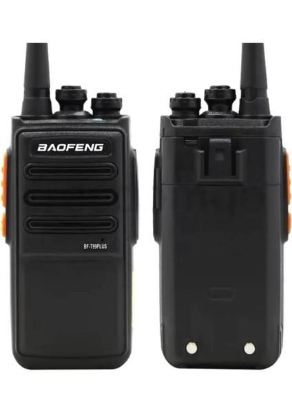 2 Li Set Baofeng T99 Plus. Inşaat Şantiye Gezi Ofroad Afet Deprem Telsizi