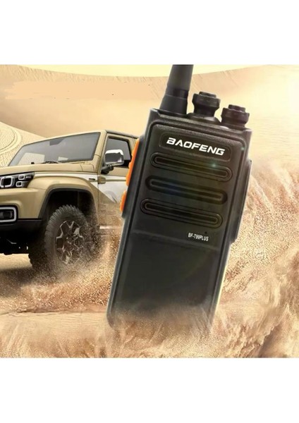 2 Li Set Baofeng T99 Plus. Inşaat Şantiye Gezi Ofroad Afet Deprem Telsizi