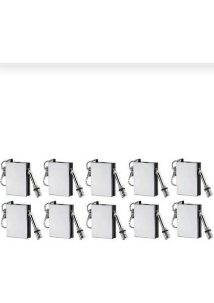 Benzin Ile Çalışan Magnezyum Ateşleyici Metal Kibrit Çakmak 10 Adet