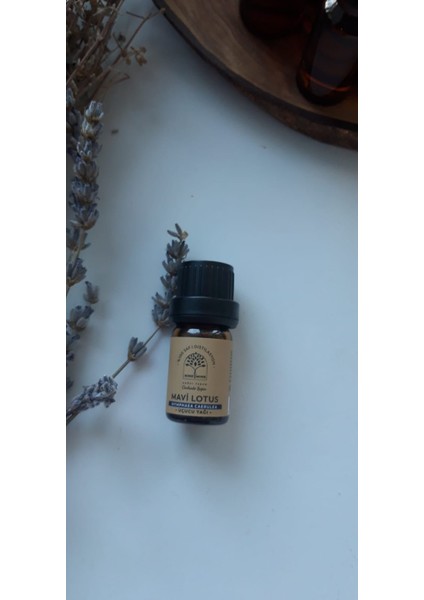 %100 Saf ve Doğal Mavi Lotus Uçucu Yağı (Nymphaea Caerulea Oil) - 5 ml