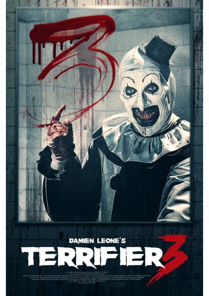 Terrifier 3 (2024) 0004 Afiş - Poster ( Folyo ) - Afiş - POSTER-6460 ( 50 cm x 70 cm )