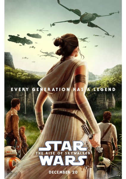 Star Wars The Rise Of Skywalker (2019) 8 Afiş - Poster ( Folyo ) - Afiş - POSTER-6186 ( 50 cm x 70 cm )