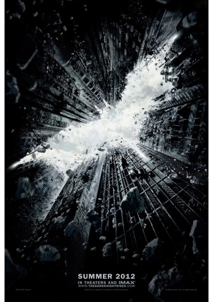 The Dark Knight Rises (2012) 3 Afiş - Poster ( Folyo ) - Afiş - POSTER-6752 ( 50 cm x 70 cm )