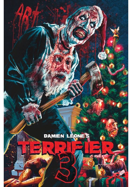 Terrifier 3 (2024) 0003 Afiş - Poster ( Folyo ) - Afiş - POSTER-6459 ( 50 cm x 70 cm )