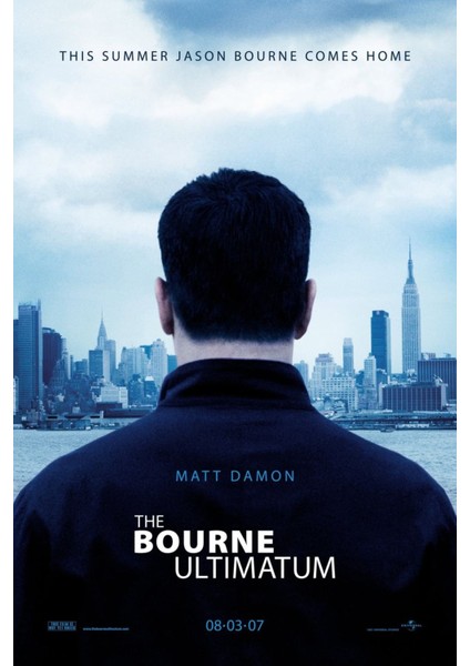 The Bourne Ultimatum (2007) Afiş - Poster ( Folyo ) - Afiş - POSTER-6650 ( 50 cm x 70 cm )